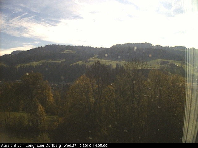 Webcam-Bild: Aussicht vom Dorfberg in Langnau 20101027-140500