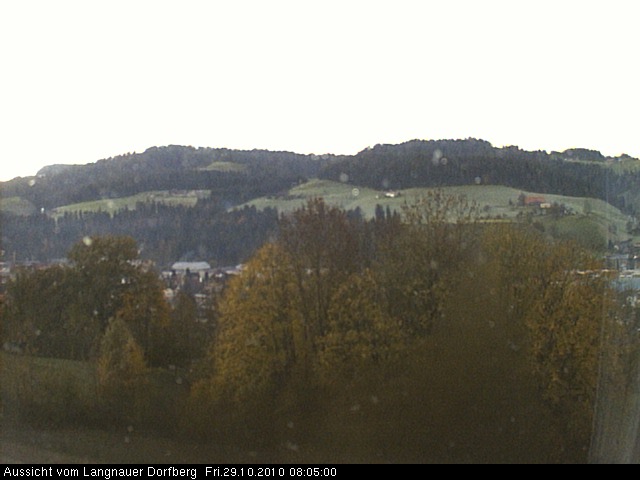 Webcam-Bild: Aussicht vom Dorfberg in Langnau 20101029-080500