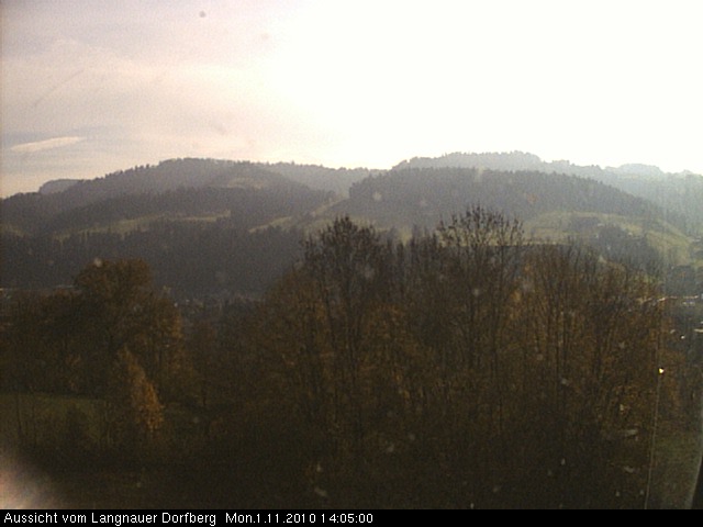 Webcam-Bild: Aussicht vom Dorfberg in Langnau 20101101-140500