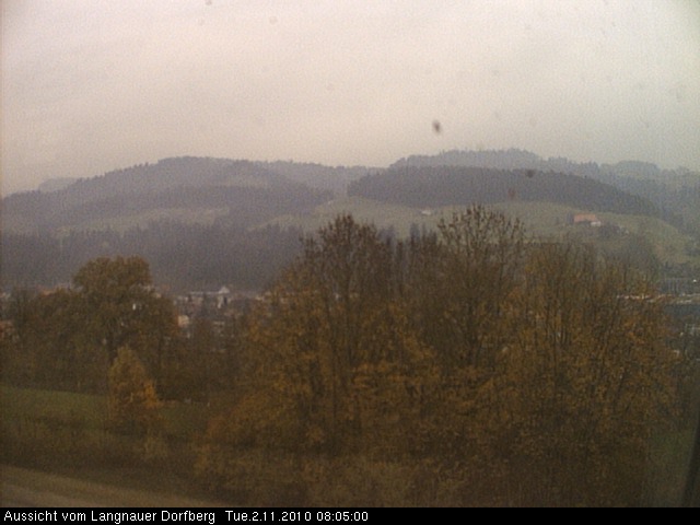 Webcam-Bild: Aussicht vom Dorfberg in Langnau 20101102-080500