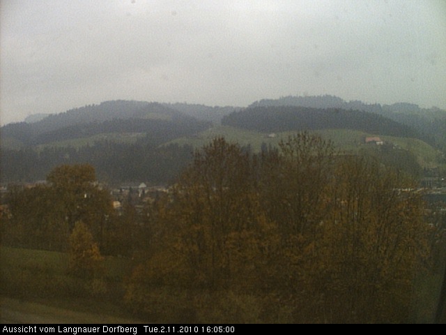 Webcam-Bild: Aussicht vom Dorfberg in Langnau 20101102-160500