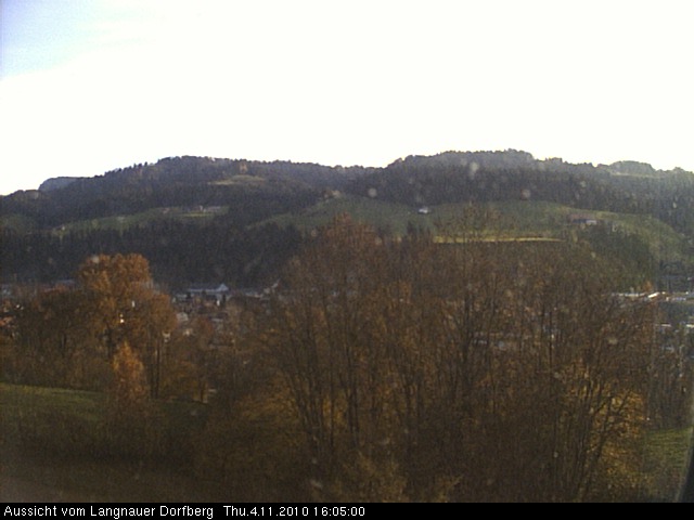Webcam-Bild: Aussicht vom Dorfberg in Langnau 20101104-160500