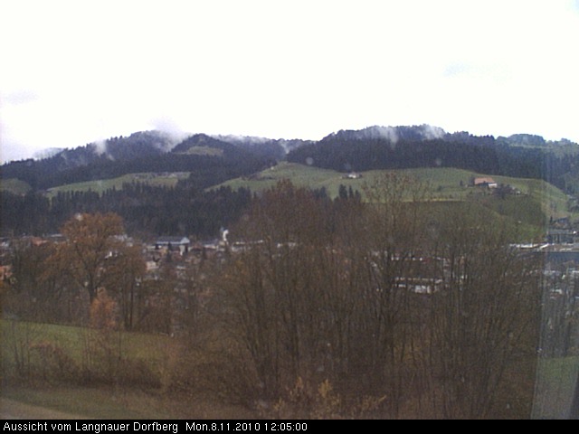 Webcam-Bild: Aussicht vom Dorfberg in Langnau 20101108-120500