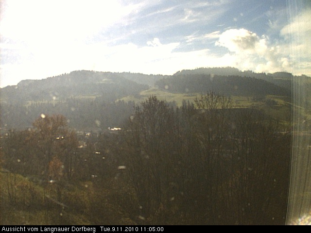 Webcam-Bild: Aussicht vom Dorfberg in Langnau 20101109-110500