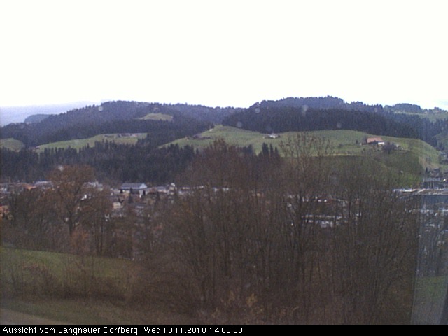 Webcam-Bild: Aussicht vom Dorfberg in Langnau 20101110-140500