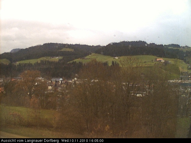 Webcam-Bild: Aussicht vom Dorfberg in Langnau 20101110-160500