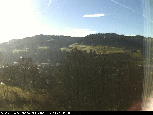 Webcam-Bild: Aussicht vom Dorfberg in Langnau 20101114-100500