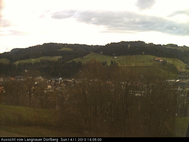 Webcam-Bild: Aussicht vom Dorfberg in Langnau 20101114-160500