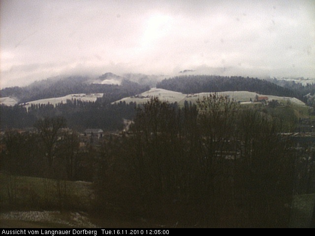 Webcam-Bild: Aussicht vom Dorfberg in Langnau 20101116-120500