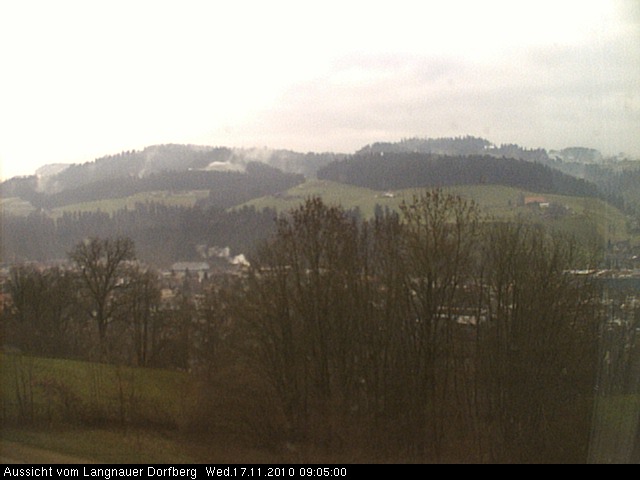 Webcam-Bild: Aussicht vom Dorfberg in Langnau 20101117-090500