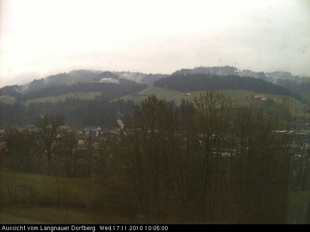 Webcam-Bild: Aussicht vom Dorfberg in Langnau 20101117-100500