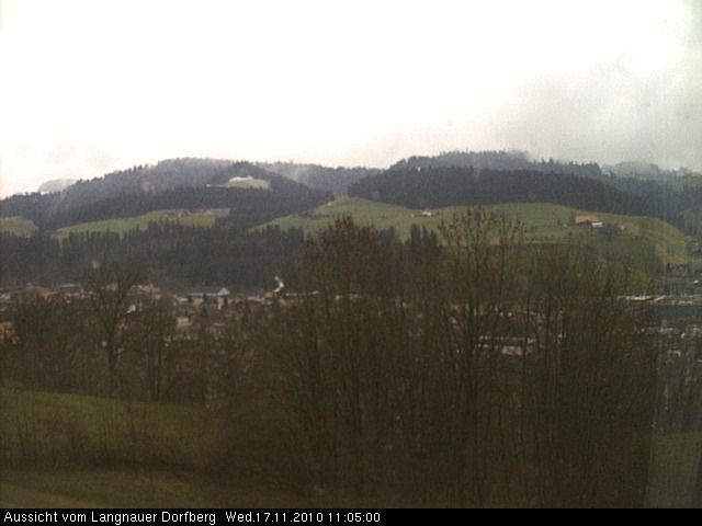 Webcam-Bild: Aussicht vom Dorfberg in Langnau 20101117-110500