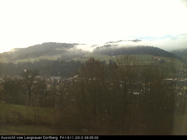 Webcam-Bild: Aussicht vom Dorfberg in Langnau 20101119-080500