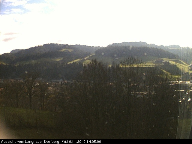 Webcam-Bild: Aussicht vom Dorfberg in Langnau 20101119-140500