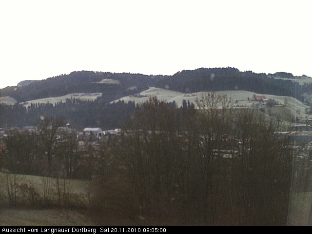 Webcam-Bild: Aussicht vom Dorfberg in Langnau 20101120-090500