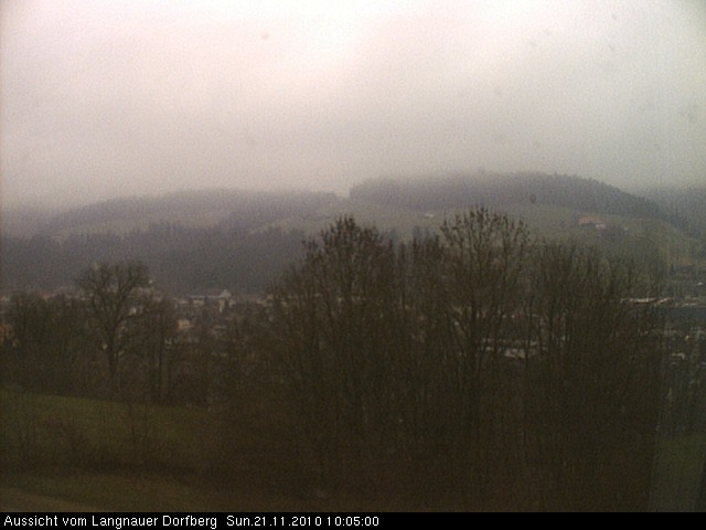 Webcam-Bild: Aussicht vom Dorfberg in Langnau 20101121-100500