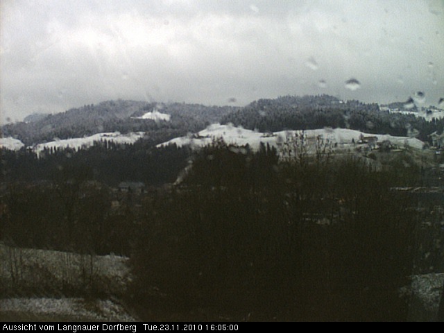 Webcam-Bild: Aussicht vom Dorfberg in Langnau 20101123-160500
