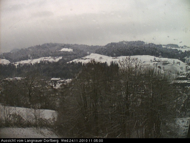Webcam-Bild: Aussicht vom Dorfberg in Langnau 20101124-110500