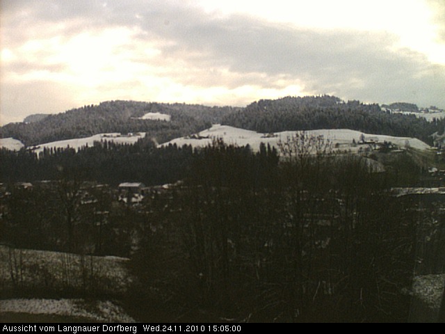 Webcam-Bild: Aussicht vom Dorfberg in Langnau 20101124-150500