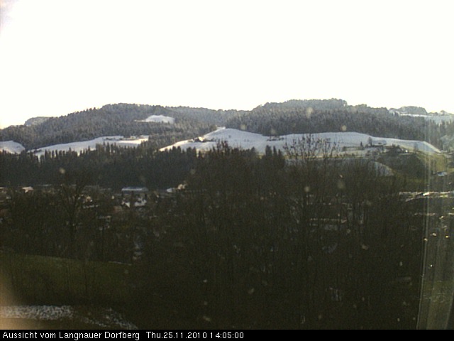 Webcam-Bild: Aussicht vom Dorfberg in Langnau 20101125-140500