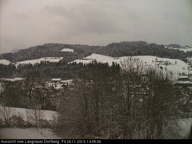 Webcam-Bild: Aussicht vom Dorfberg in Langnau 20101126-140500