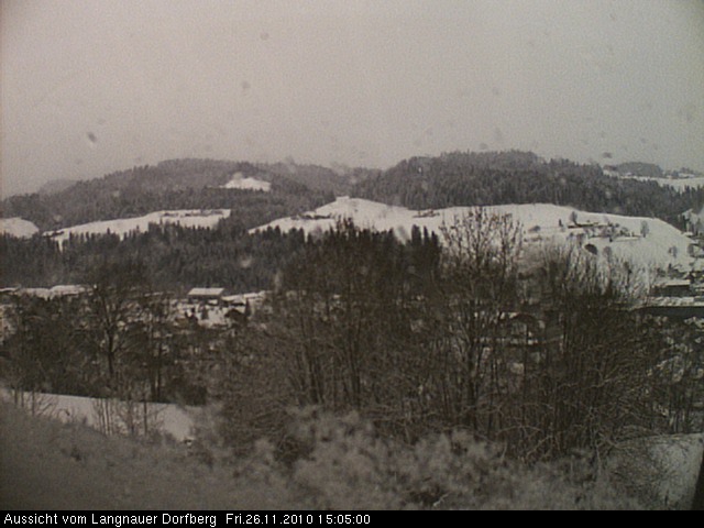 Webcam-Bild: Aussicht vom Dorfberg in Langnau 20101126-150500