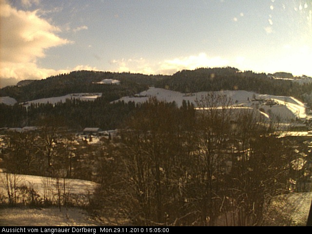 Webcam-Bild: Aussicht vom Dorfberg in Langnau 20101129-150500