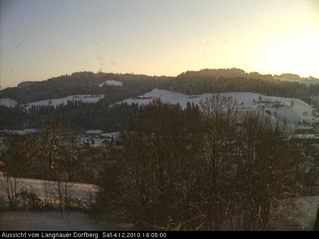 Webcam-Bild: Aussicht vom Dorfberg in Langnau 20101204-160500