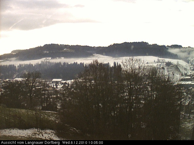 Webcam-Bild: Aussicht vom Dorfberg in Langnau 20101208-100500