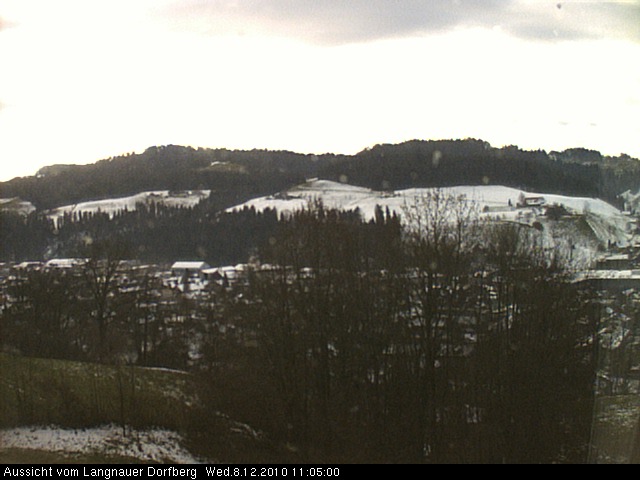 Webcam-Bild: Aussicht vom Dorfberg in Langnau 20101208-110500
