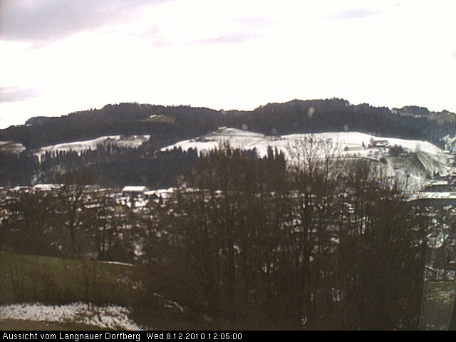 Webcam-Bild: Aussicht vom Dorfberg in Langnau 20101208-120500