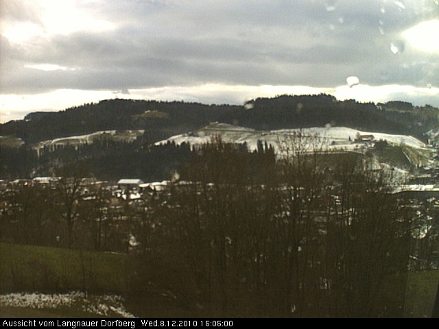 Webcam-Bild: Aussicht vom Dorfberg in Langnau 20101208-150500