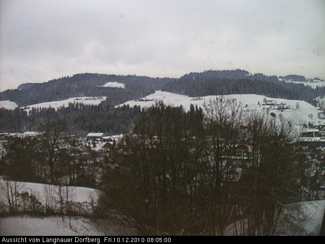 Webcam-Bild: Aussicht vom Dorfberg in Langnau 20101210-080500