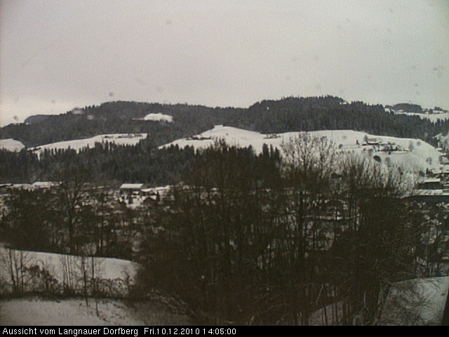Webcam-Bild: Aussicht vom Dorfberg in Langnau 20101210-140500