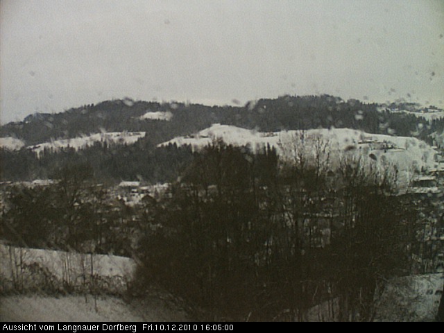 Webcam-Bild: Aussicht vom Dorfberg in Langnau 20101210-160500