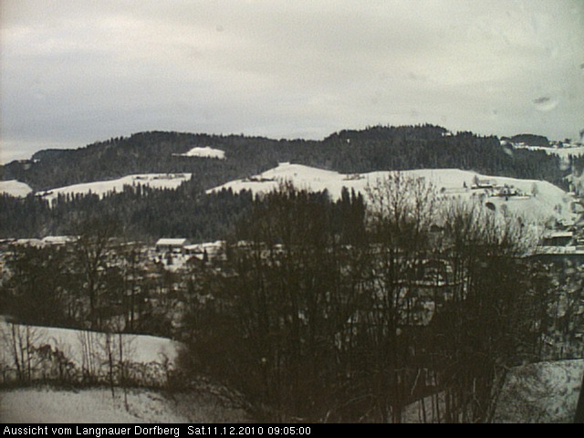 Webcam-Bild: Aussicht vom Dorfberg in Langnau 20101211-090500