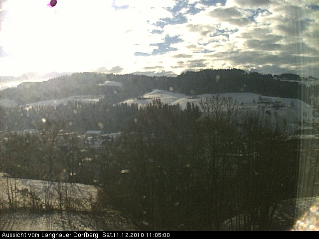 Webcam-Bild: Aussicht vom Dorfberg in Langnau 20101211-110500