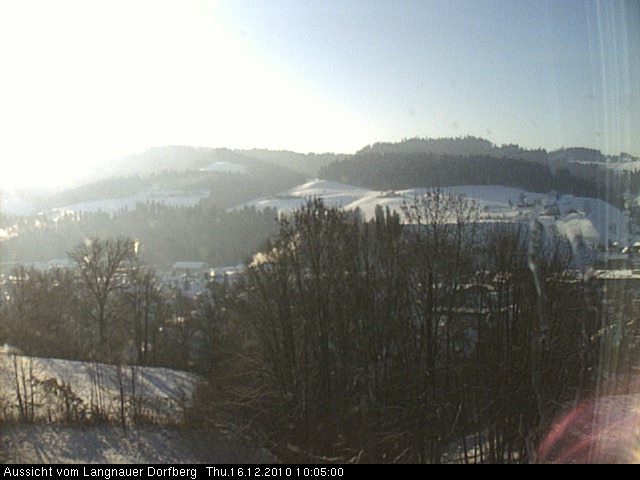Webcam-Bild: Aussicht vom Dorfberg in Langnau 20101216-100500