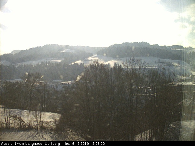Webcam-Bild: Aussicht vom Dorfberg in Langnau 20101216-120500