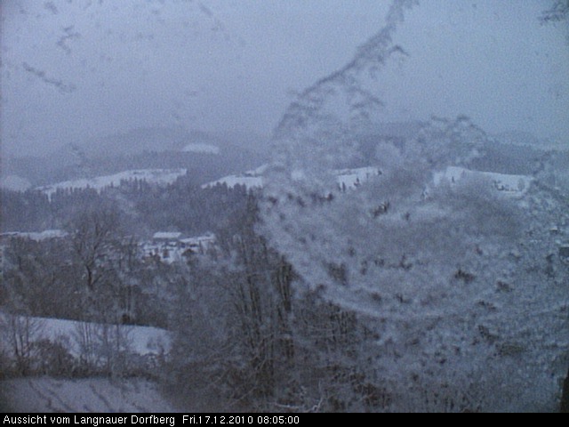 Webcam-Bild: Aussicht vom Dorfberg in Langnau 20101217-080500