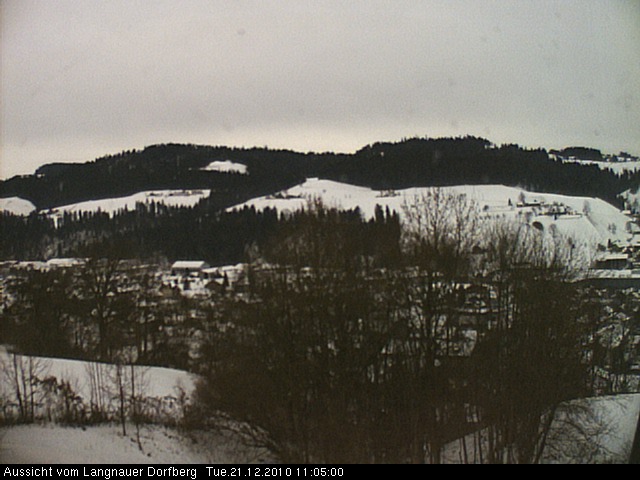 Webcam-Bild: Aussicht vom Dorfberg in Langnau 20101221-110500