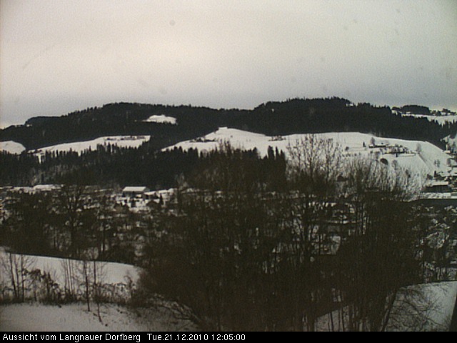 Webcam-Bild: Aussicht vom Dorfberg in Langnau 20101221-120500