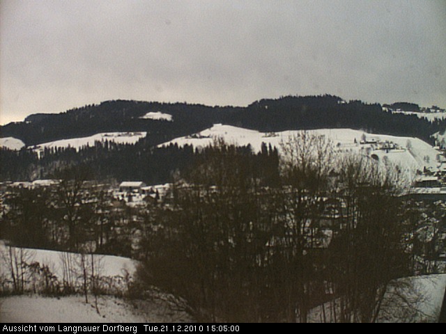 Webcam-Bild: Aussicht vom Dorfberg in Langnau 20101221-150500