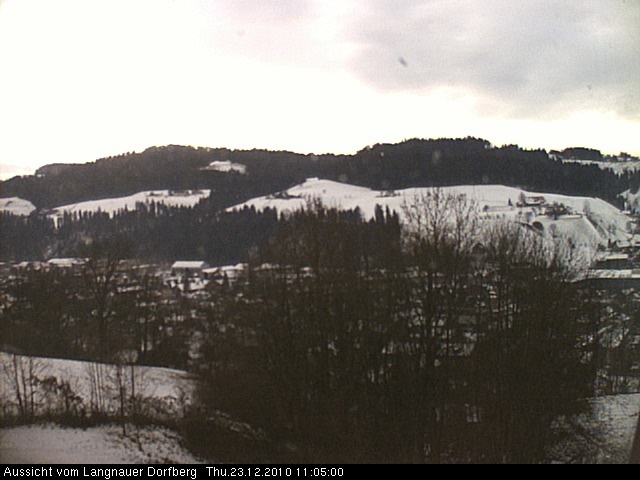 Webcam-Bild: Aussicht vom Dorfberg in Langnau 20101223-110500