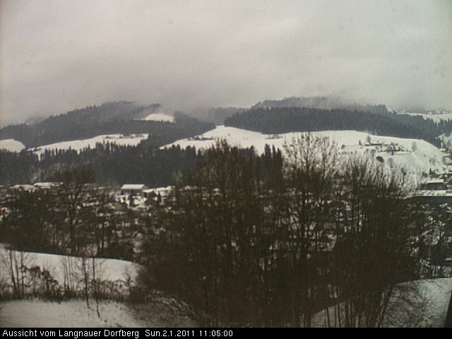 Webcam-Bild: Aussicht vom Dorfberg in Langnau 20110102-110500