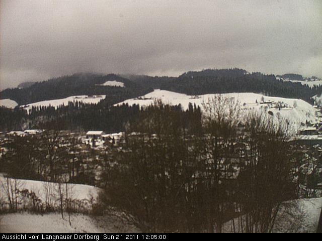 Webcam-Bild: Aussicht vom Dorfberg in Langnau 20110102-120500