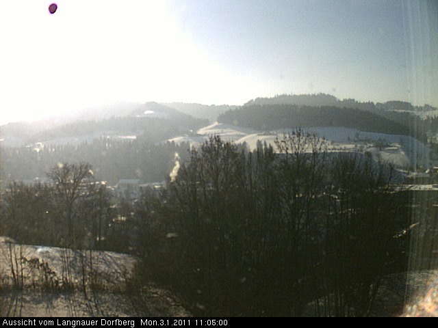 Webcam-Bild: Aussicht vom Dorfberg in Langnau 20110103-110500