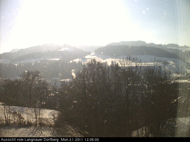 Webcam-Bild: Aussicht vom Dorfberg in Langnau 20110103-120500