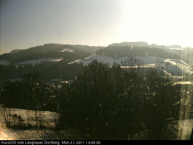 Webcam-Bild: Aussicht vom Dorfberg in Langnau 20110103-140500