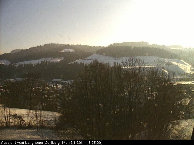 Webcam-Bild: Aussicht vom Dorfberg in Langnau 20110103-150500